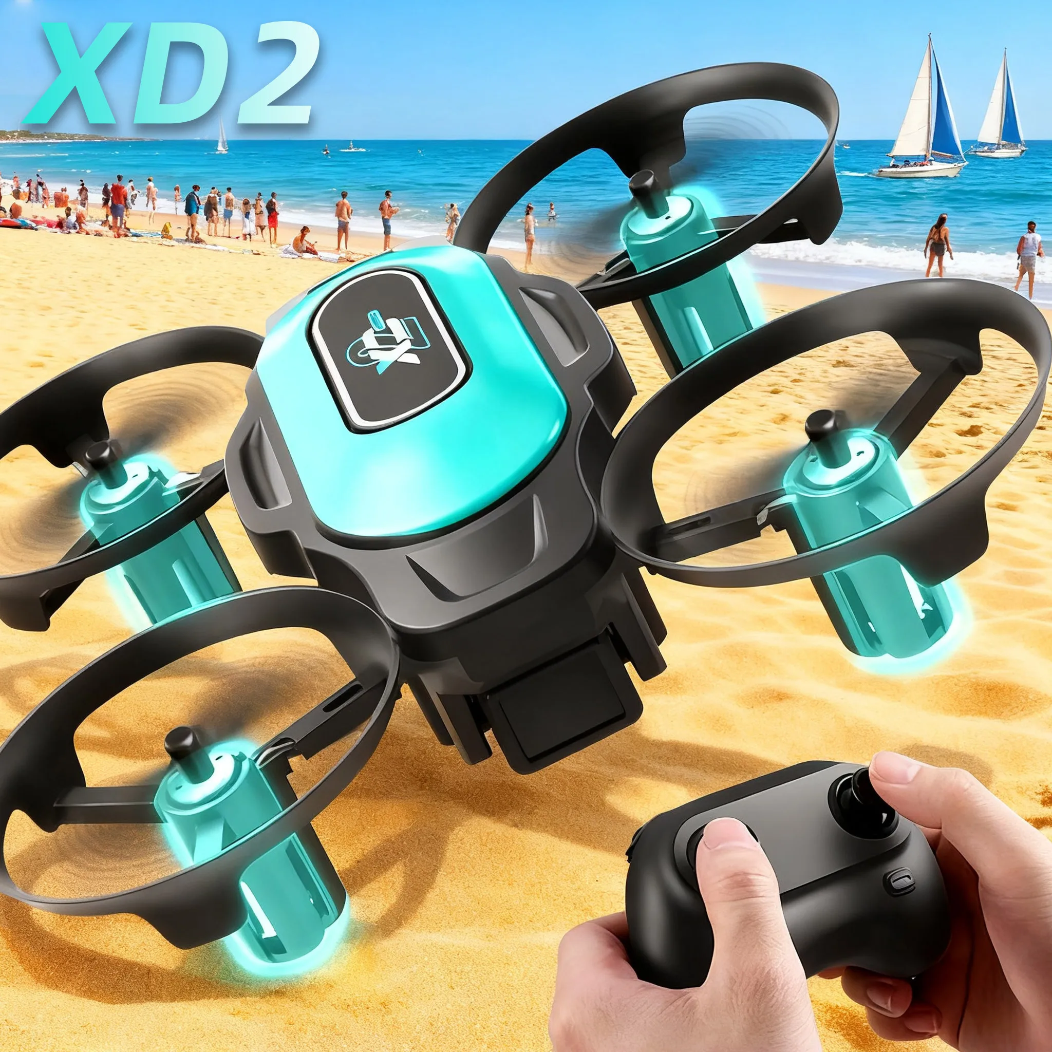 Drone Battery Case - Mini Drone XD2, 360 ° Acrobazie