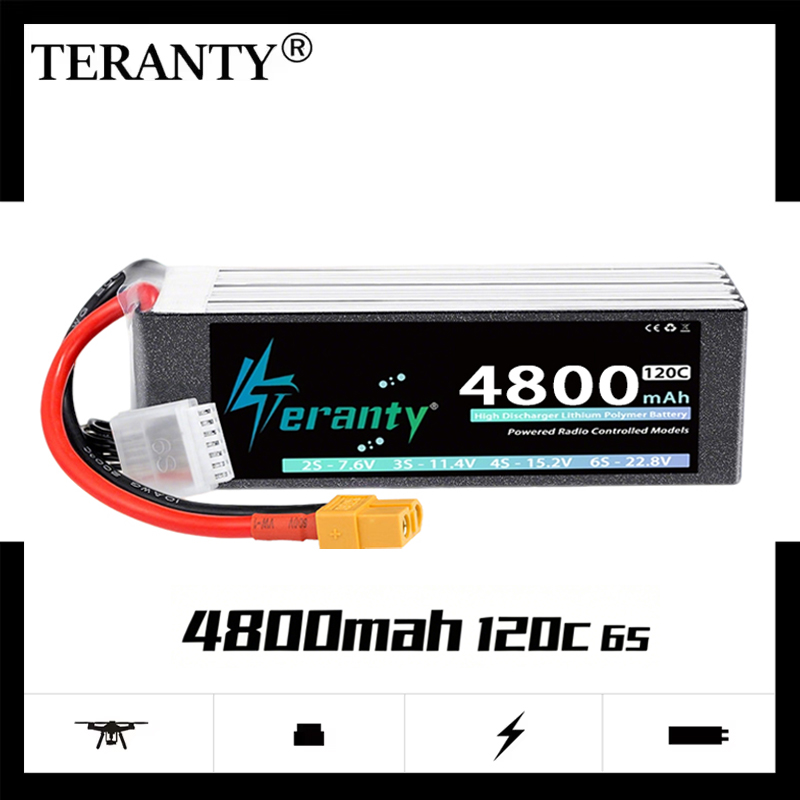 Drone Battery Plate - Batteria Lipo TERANTY 6S 4800mAh 22.8V