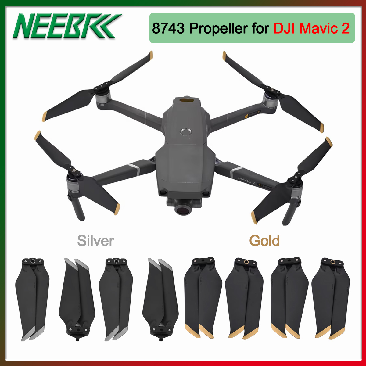 Drone Battery Smart - 4/8PCS 8743 Elica Puntelli a basso