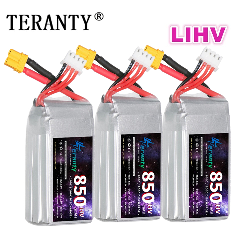 Drone Battery Connector - 1/2/3PCS TERANTY 3S 11.4V Lipo Batteria