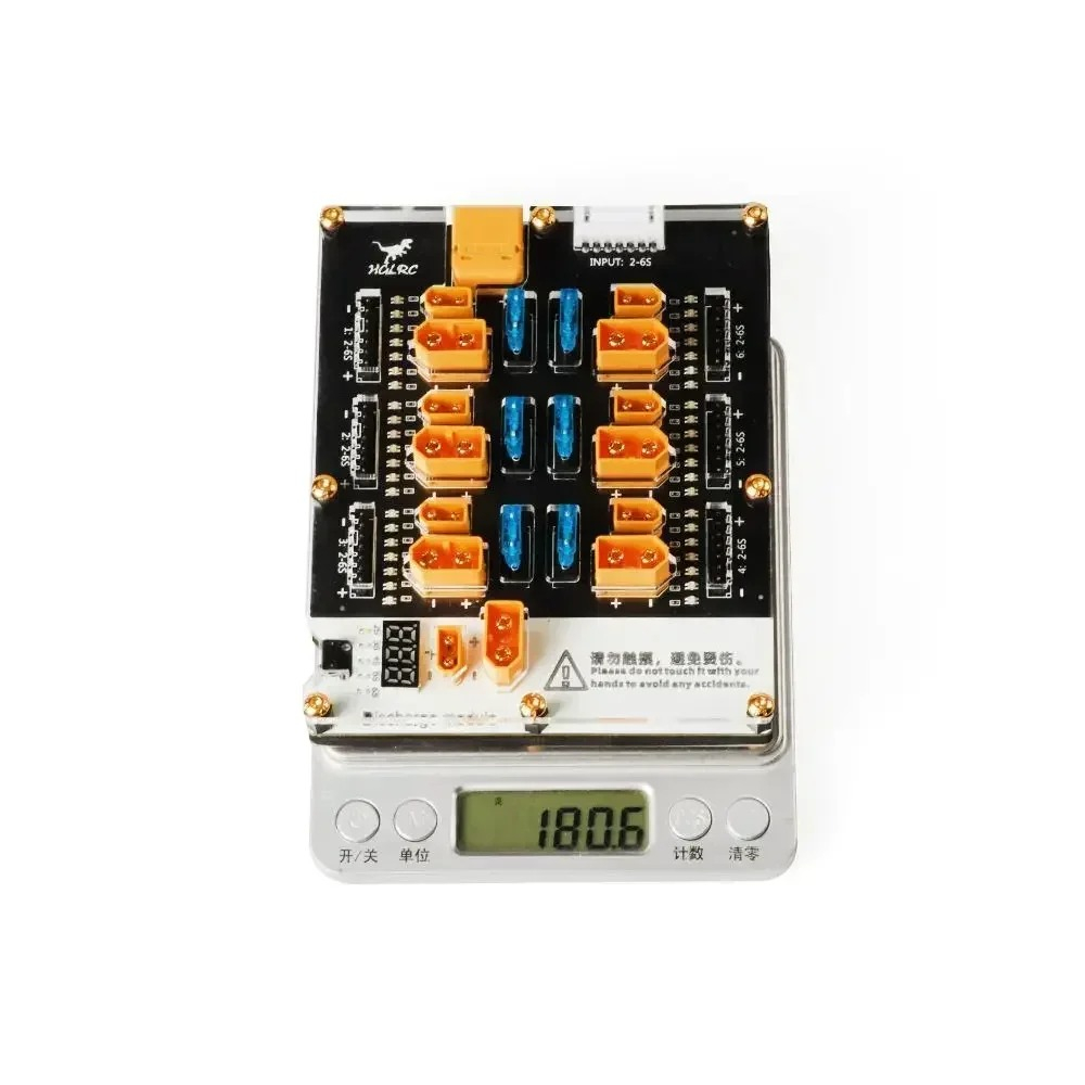 HGLRC Thor 6 Pro Scheda di Ric - Drone Battery Parallel Board recensione e prezzo