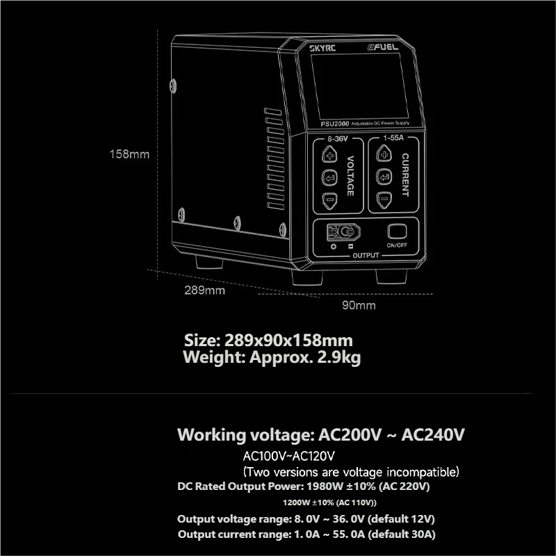 Alimentatore DC Regolabile SKY - Drone Battery Charger recensione e prezzo