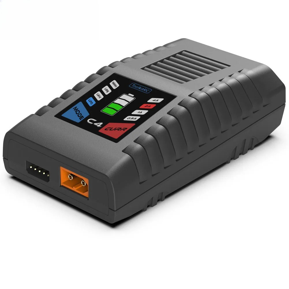Caricabatterie ToolkitRC C4 50 - Drone Battery Balance Charger recensione e prezzo