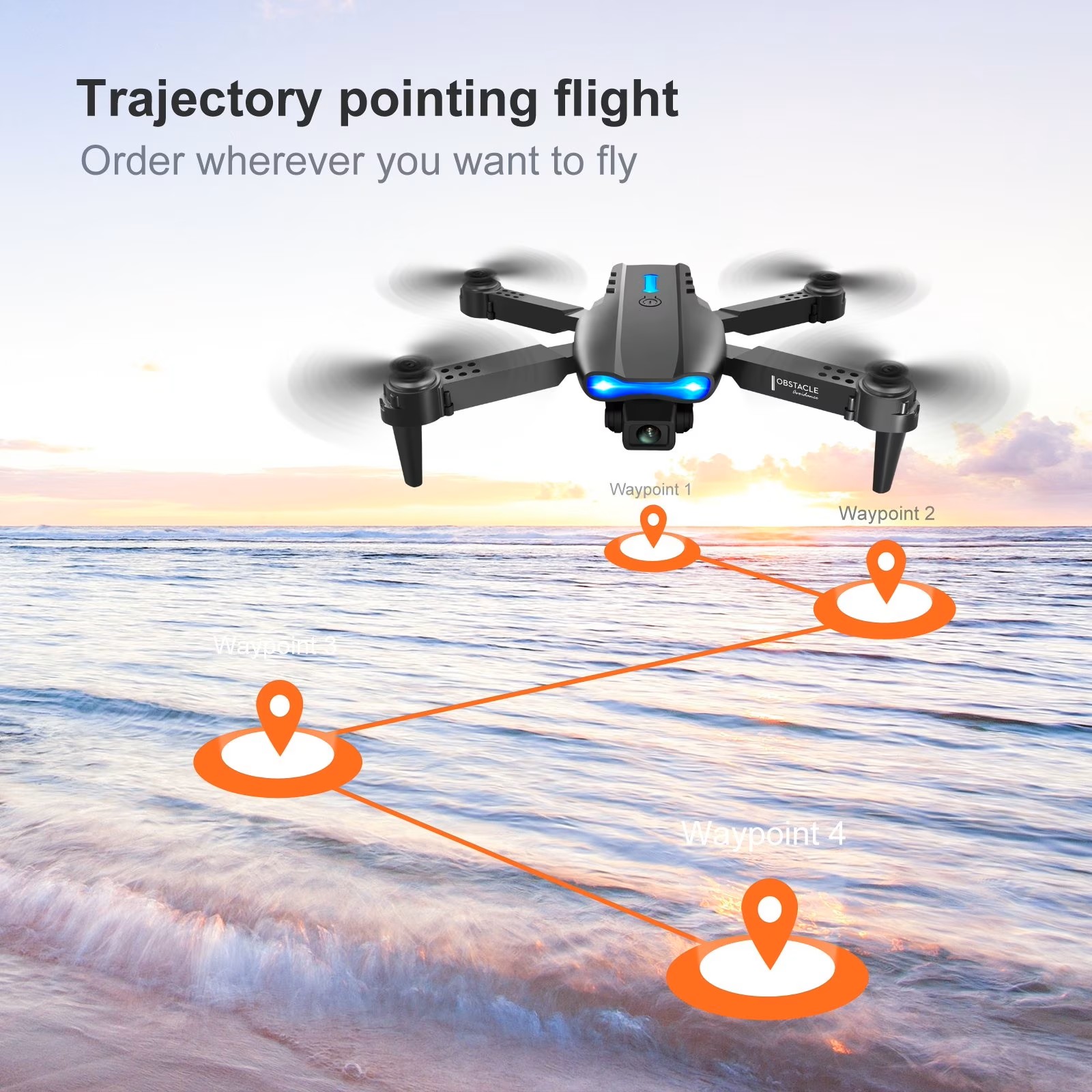 Drone Pieghevole E88PRO MAX 20 - Drone Battery Case recensione e prezzo