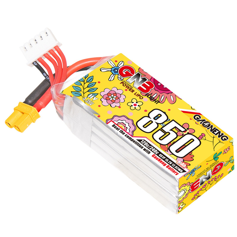 Batteria Lipo GNB 4S 15.2V 850 - Drone Battery 4S recensione e prezzo