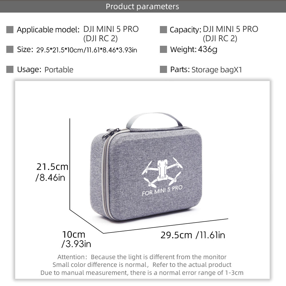 Custodia da trasporto per DJI  - Drone Battery Bag recensione e prezzo