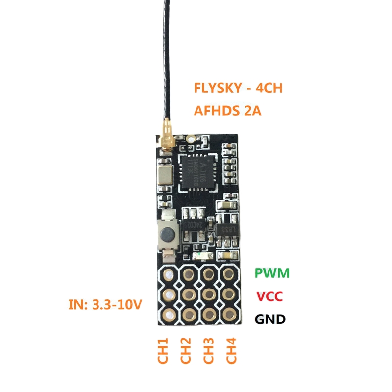 Ricevitore Flysky FS2A Mini 4C - Drone Battery Lipo recensione e prezzo