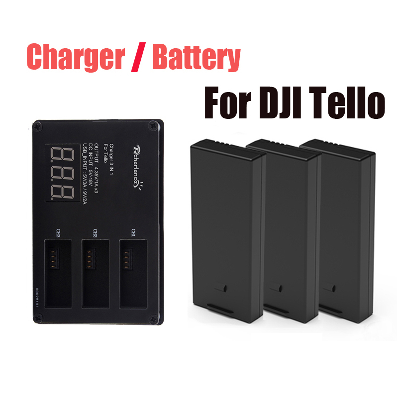 Batteria originale DJI Tello/C - Drone Battery Balance Charger recensione e prezzo
