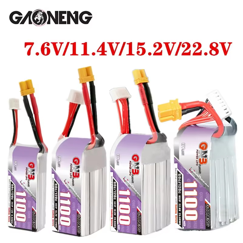 GNB 1100mAh 2S 3S 4S 6S 60C/12 - Drone Battery 3S recensione e prezzo