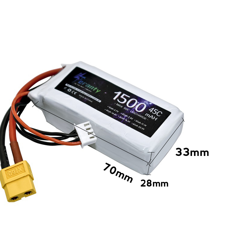 Batteria Lipo TERANTY 3S 45C 1 - Drone Battery 3S recensione e prezzo