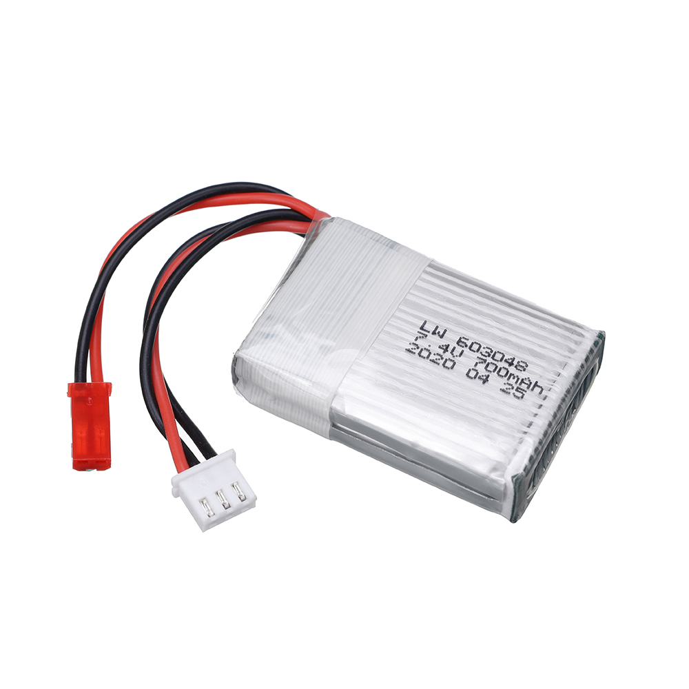 Batteria Lipo 7.4V 700mAh 25c  - Drone Battery Connector recensione e prezzo