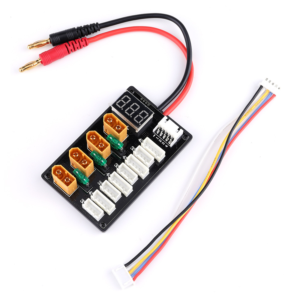 XT60 Plug 3S 4s batteria Lipo  - Drone Battery Parallel Board recensione e prezzo