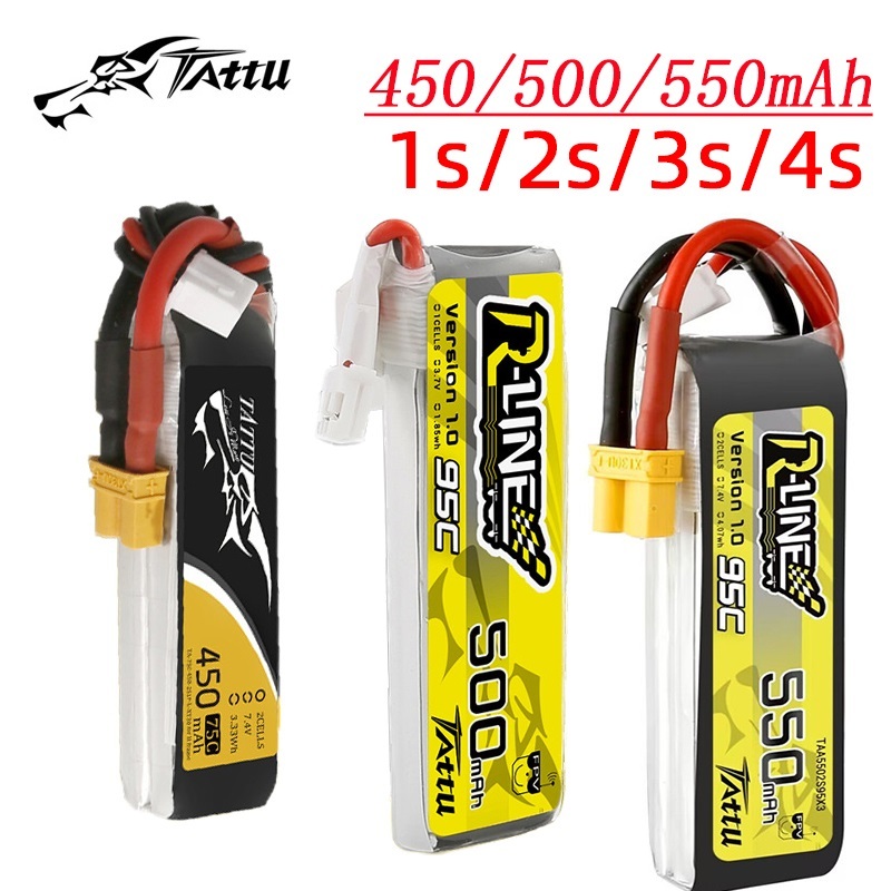 3 pezzi NUOVO TATTU 450/500/55 - Drone Battery 3S recensione e prezzo