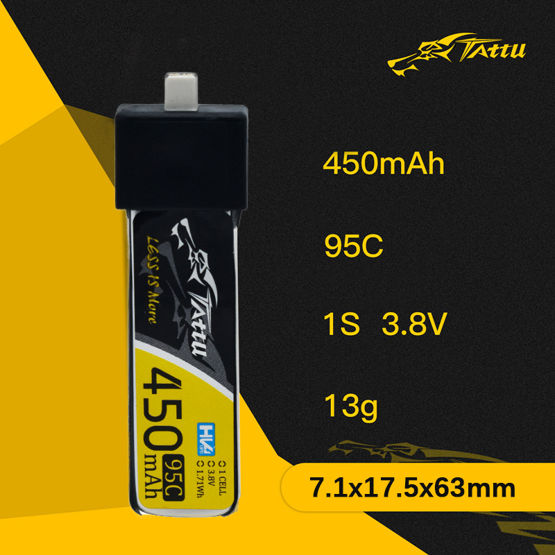 3 pezzi NUOVO TATTU 450/500/55 - Drone Battery 3S recensione e prezzo