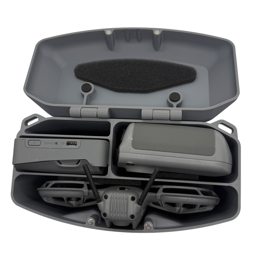 Custodia rigida per DJI Neo 2  - Drone Battery Strap recensione e prezzo