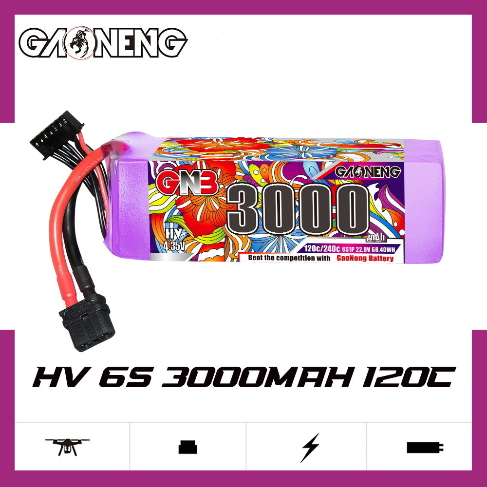 Batteria Lipo GNB 6S 22.8V 300 - Drone Battery Connector recensione e prezzo