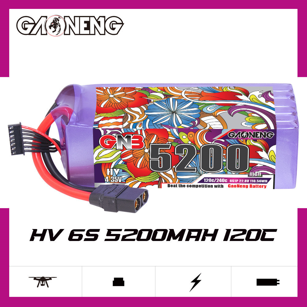 Batteria Lipo GNB 6S 22.8V 300 - Drone Battery Connector recensione e prezzo